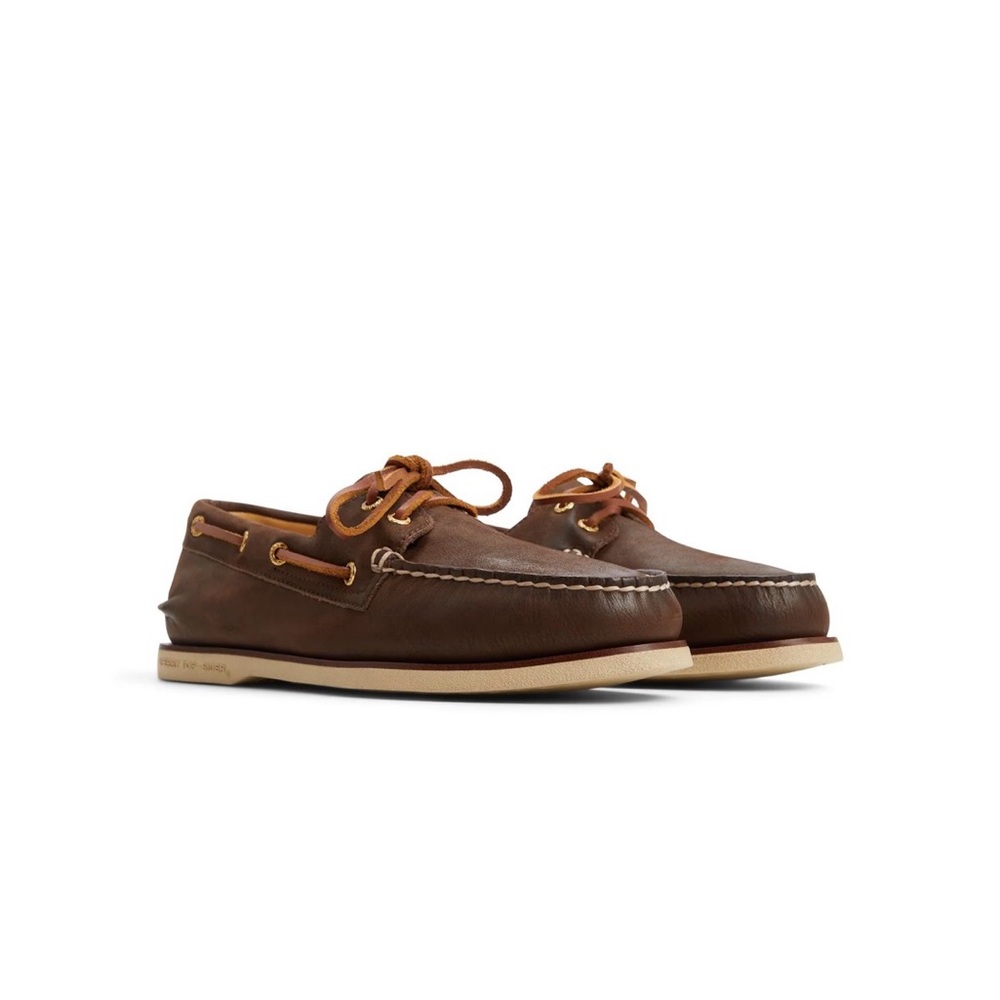 Sperry Gold Cup 2-Eye Boat Shoe - Dark Brown - Picture 2 of 6